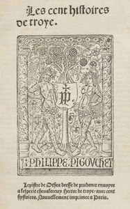 Cover of Les cent histoires de Troye