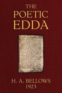 Cover of The poetic Edda