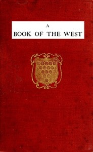 Cover of A book of the west. Volume 2, Cornwall