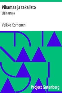 Cover of Pihamaa ja takalisto