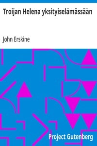 Cover of Troijan Helena yksityiselämässään