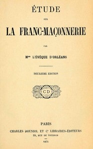 Cover of Étude sur la Franc-Maçonnerie