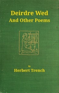 Cover of Deirdre wed and other poems