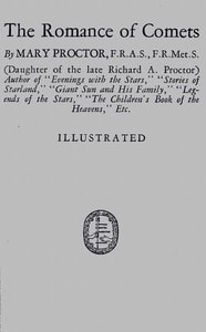 Cover of The romance of comets
