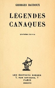 Cover of Légendes canaques