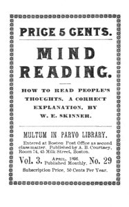 Cover of Mind reading
