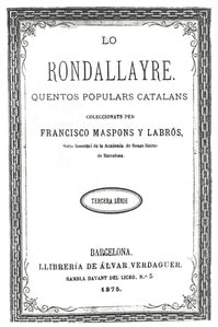 Cover of Lo rondallayre, Tercera série