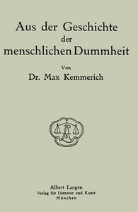 Cover of Aus der Geschichte der menschlichen Dummheit