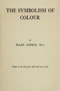 Cover of The symbolism of colour