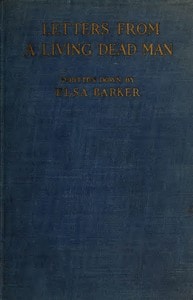 Cover of Letters from a living dead man