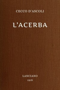 Cover of L'Acerba