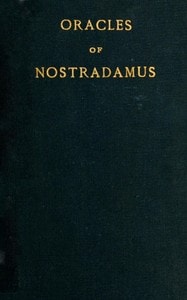 Cover of Oracles of Nostradamus