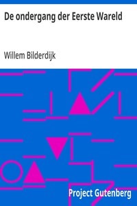 Cover of De ondergang der Eerste Wareld
