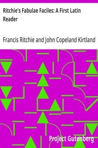 Cover of Ritchie's Fabulae Faciles: A First Latin Reader