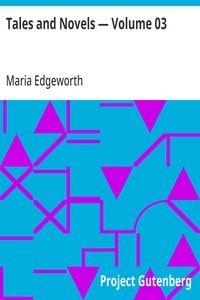 Cover of Tales and Novels — Volume 03