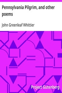 Cover of Pennsylvania Pilgrim, and other poems